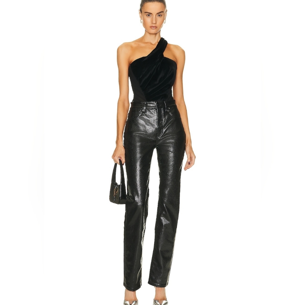 RtA River Velvet Bodysuit